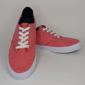 Van's Canvas Coral Pink Skate Low Top Shoes - Women's 10 - TB4R